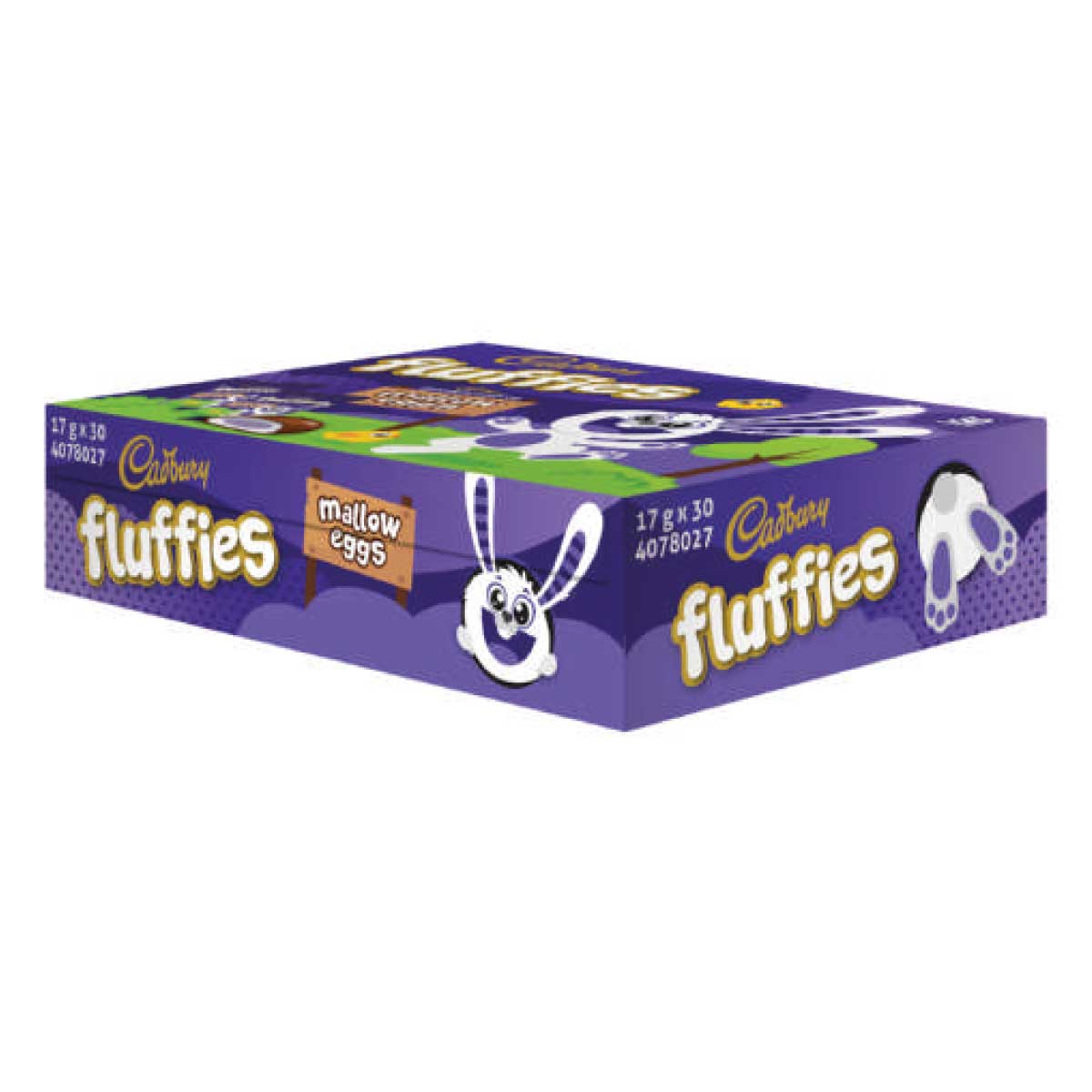 Cadbury Fluffies Chocolate Mallow Eggs 30 Pack